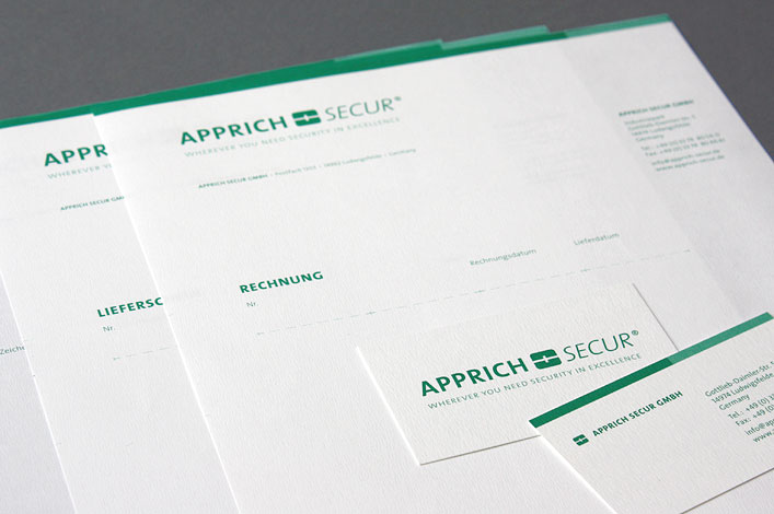 Apprich Secur GmbH Briefschaft